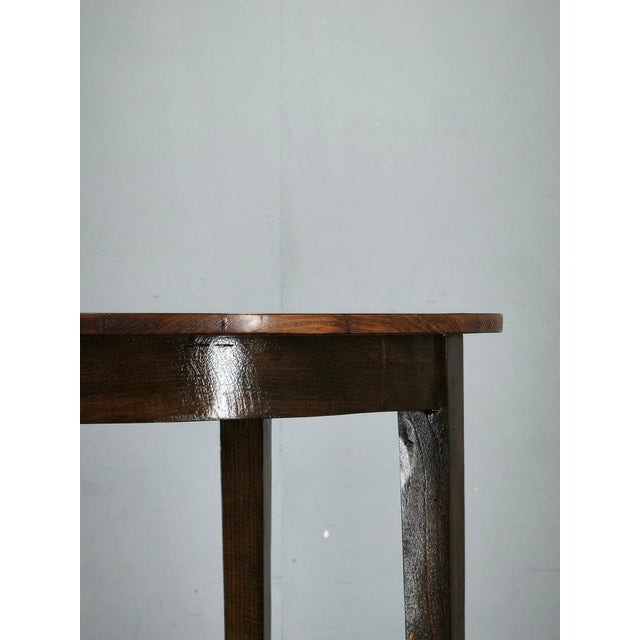 No. 207 Bentwood Oval Table by Mazowia for Thonet, Poland, 1910s For Sale - Image 4 of 14