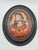 Antique Relief of the Sacred Heart of Jesus Under Domed Glass, 1890s For Sale - Image 4 of 15