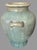 Arts & Crafts Large & Impressive Vintage Fulper Double Handled 12" Art Pottery Vase For Sale - Image 3 of 12
