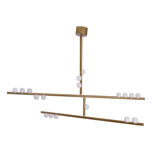 18-Bulb Drop System ds.15.01 by Lindsey Adelman For Sale