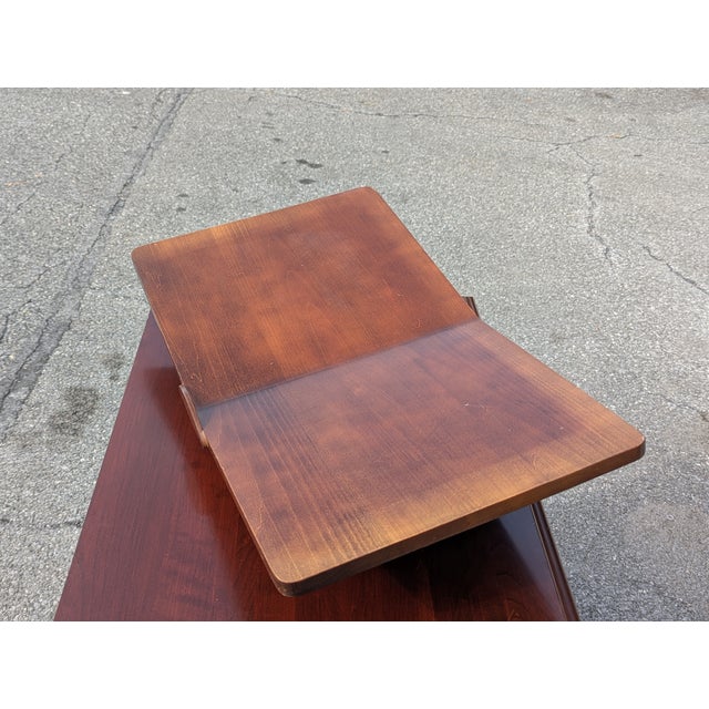 Mid 20th Century Handcrafted Mid-20th Century Solid Wood Book Cradle For Sale - Image 5 of 6