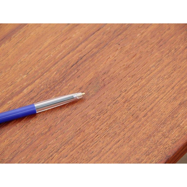 Mid-Century Scandinavian Dining Table with Drop Leaves, 1960s For Sale - Image 12 of 14