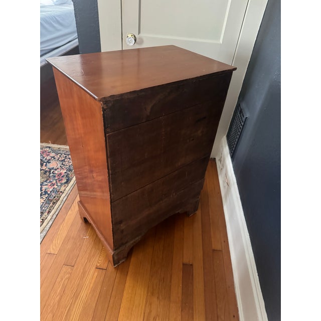 Antique English Country Style 13-Drawer Chest in Warm Wood Finish For Sale In Jacksonville, FL - Image 6 of 8