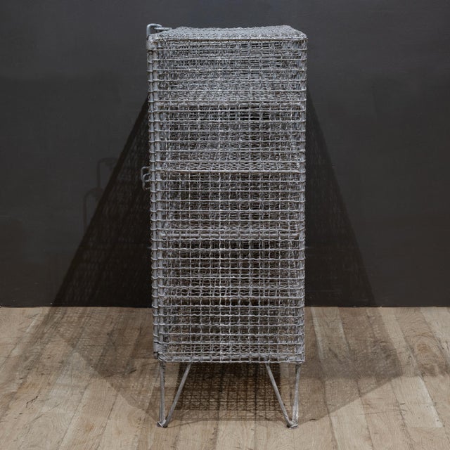 Antique French 40 Bottle Wine Cage c.1930-1940 For Sale In San Francisco - Image 6 of 7