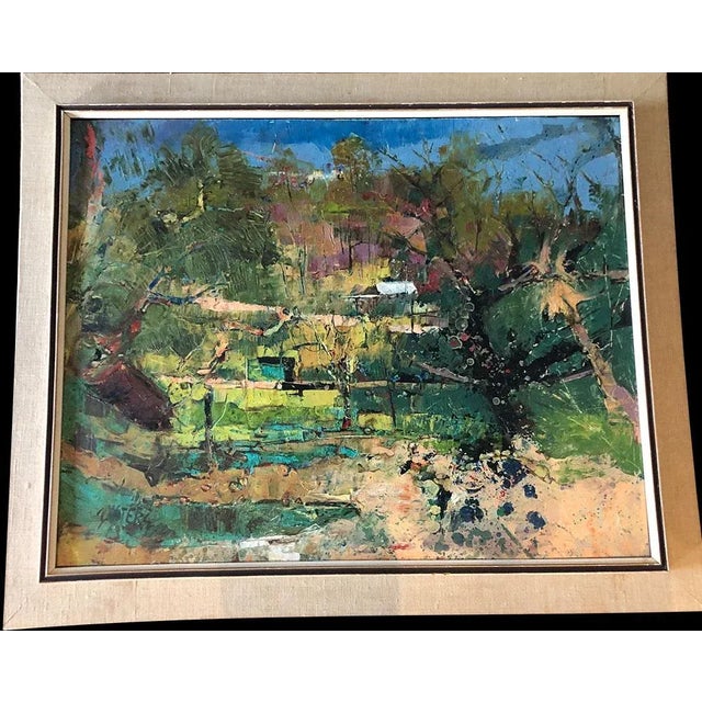 1930’s Renis Zusters Oil Painting For Sale - Image 4 of 4