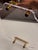 Reprotique Georgian Style Acrylic Tray + Reeded Brass Handles For Sale In San Francisco - Image 6 of 12