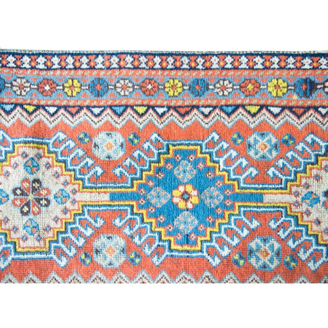 Early 20th Century Early 20th Century Persian Heriz Runner For Sale - Image 5 of 14
