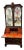 Early 18th Century Queen Anne Japan Secretary Bookcase For Sale
