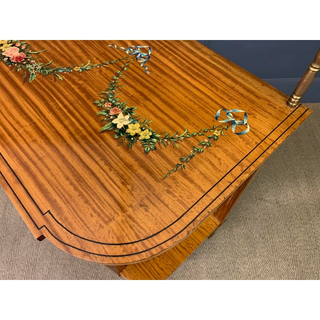 Painted Satinwood Side Table, 1910 For Sale - Image 18 of 18