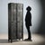 1960s industrial wardrobe characterized by a robust and functional design. Made of metal, it features a solid structure...