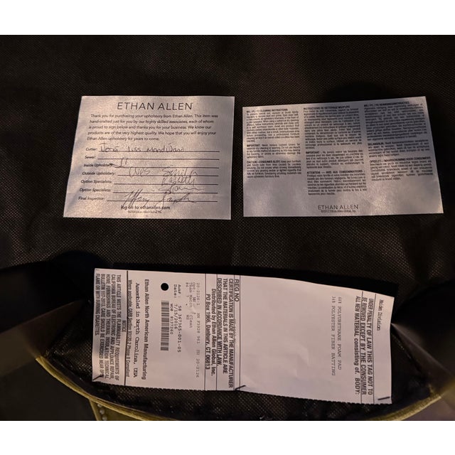 Ethan Allen “Claudia” Dining Chairs For Sale In Orlando - Image 6 of 11