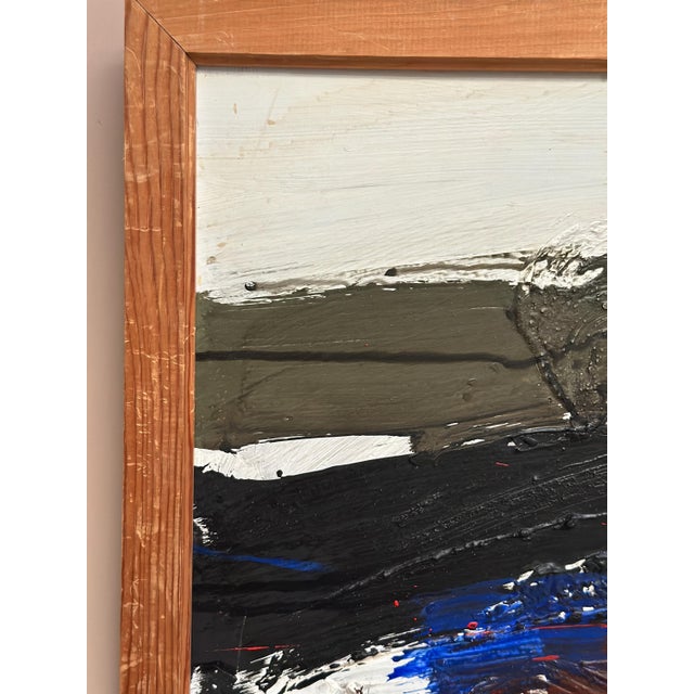 Hans Osswald, Hurricane, 1960s, Oil on Panel, Framed For Sale - Image 14 of 17