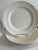 1990s Set of 6 Large White Porcelain Dinner or Service Plates For Sale In New York - Image 6 of 8