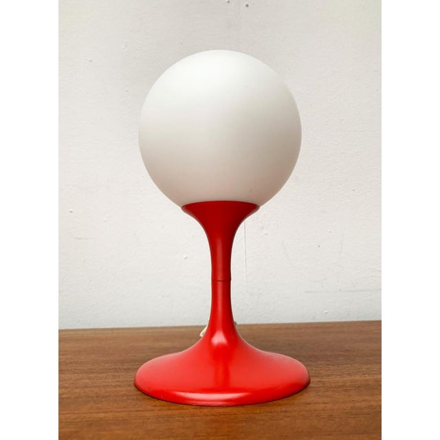 Mid-Century Swiss Space Age Table Lamps by E.R. Nele for Temde, 1960s, Set of 2 For Sale - Image 4 of 18