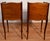 1910 Antique French Louis XV Satinwood Inlaid Pair of Nightstands Bedside Tables For Sale - Image 14 of 16