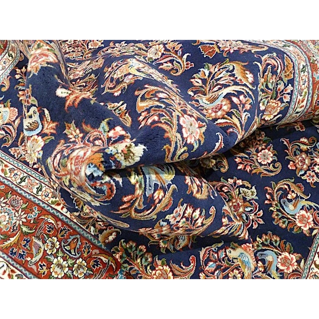 Sarough Gol O Bolbol Rug, 1970s For Sale - Image 6 of 13