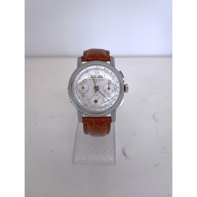 Dato-Compax Watch from Baume & Mercier, 1950s For Sale - Image 12 of 18