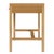 Spritely Home Accent Furniture Nora 40 in. W Rectangular Wood 2 Drawer Writing Desk, Light Natural For Sale - Image 4 of 7