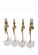1960s (4pc) Hollywood Regency Brass Caryatid Candleholders For Sale - Image 12 of 12