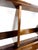 Wood Vintage Mid-Century Modern Wood Bookcase With Brass-Capped Feet For Sale - Image 7 of 12
