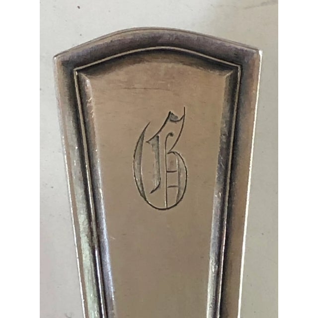 1950s Alvin Silver Serving Pieces - Set of 4 For Sale In San Francisco - Image 6 of 8