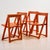 Beech Foldable Chairs by Aldo Jacober for Alberto Bazzani, 1960s, Set of 4 For Sale - Image 3 of 17