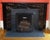 Mid 19th Century Antique Mantel Black and Portoro Marble For Sale - Image 5 of 9
