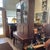 Traditional Antique Plantation Desk Display Book Case Cabinet For Sale - Image 3 of 9