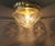 Metal Brass Ceiling Lamp with Lead Crystal Shade, 1920s For Sale - Image 7 of 16