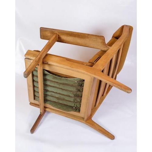 Wood Armchair Model GE290A in Oak by Hans J. Wegner for Getama, 1960s For Sale - Image 7 of 9