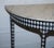 English Georgian Demi Lune Console Tables with Hand-Painted Marble Effect, Set of 2 For Sale - Image 18 of 18