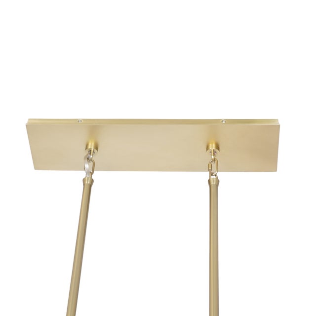 Jonathan Adler Jonathan Adler Meurice Rectangle Chandelier For Sale - Image 4 of 8
