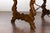 Italian Walnut 19th Century Baroque Style Fratino Console Table with Lyre Base For Sale - Image 12 of 12