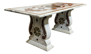 Vintage Italian Marble Dining Table, 1970s