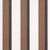 Traditional Schumacher Rigsby Stripe Wallcovering In Umber For Sale - Image 3 of 6