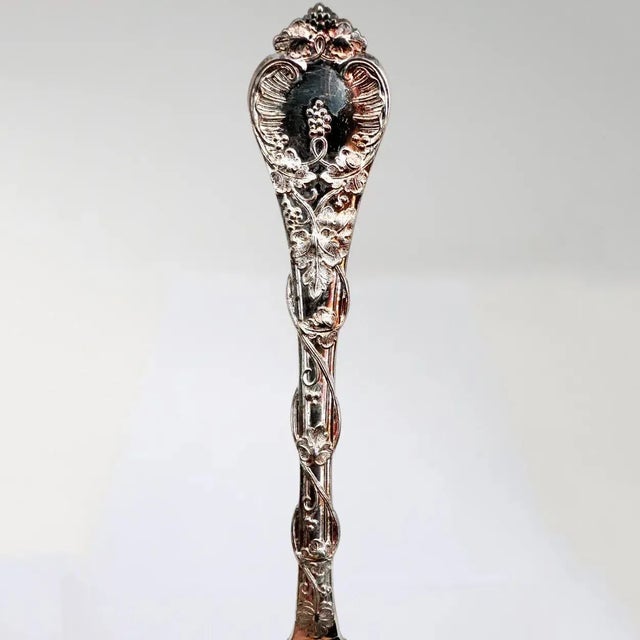 French Early 21st Century French Odiot Demidoff Sterling Silver Fish Serving Knife For Sale - Image 3 of 7