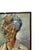 Rustic Elderly Asian Man Deep in Thought, Original Framed Oil on Canvas, by Youngsook Park, Circa 2000s For Sale - Image 3 of 10