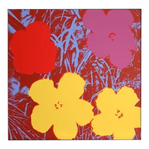 Andy Warhol, Flowers Ii.71, Screenprint Created by Sunday B. Morning