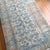 Art Deco Antique Persian Malayer Rug | Sky Blue Allover Floral Design | 3'6" X 6'4" For Sale - Image 3 of 7