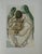 Salvador Dali, The Fallen Angel, Original Woodcut For Sale - Image 5 of 5