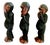 These three hand-carved figures depict the globally recognized Three Wise Monkeys, an ancient cultural motif that...