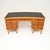 Mid-Century Modern Vintage Walnut Pedestal Desk by Laszlo Hoenig, 1950s For Sale - Image 3 of 14