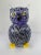 Glass Mid-Century Millefiori Glass Owl For Sale - Image 7 of 7