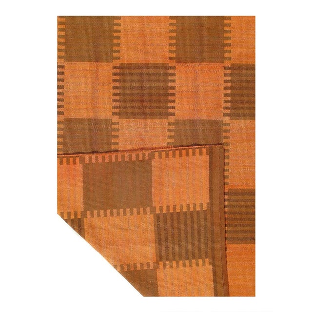 Contemporary 2020s Scandinavian Reversible Over Dyed Rug For Sale - Image 3 of 4