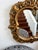 Mid Century Quatrefoil Florentine Mirror For Sale - Image 9 of 17