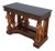 Maitland Smith Mahogany & Giltwood Marble Top Console For Sale