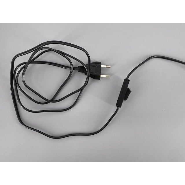 Black Minispot Lamp by Dieter Witte for Osram, Germany, 1970s For Sale - Image 8 of 9