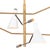 Add a modern statement with this unique, adjustable chandelier. Spyder's adjustable arms are each subtly unique in shape,...