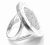 Van Cleef & Arpels Bulgari 18k White Gold Diamond Ring For Sale - Image 4 of 10