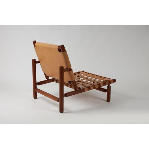 Wood Armchairs with Ottoman by Tapiovaara for La Permanente Mobili Cantu’, Set of 3 For Sale - Image 7 of 10